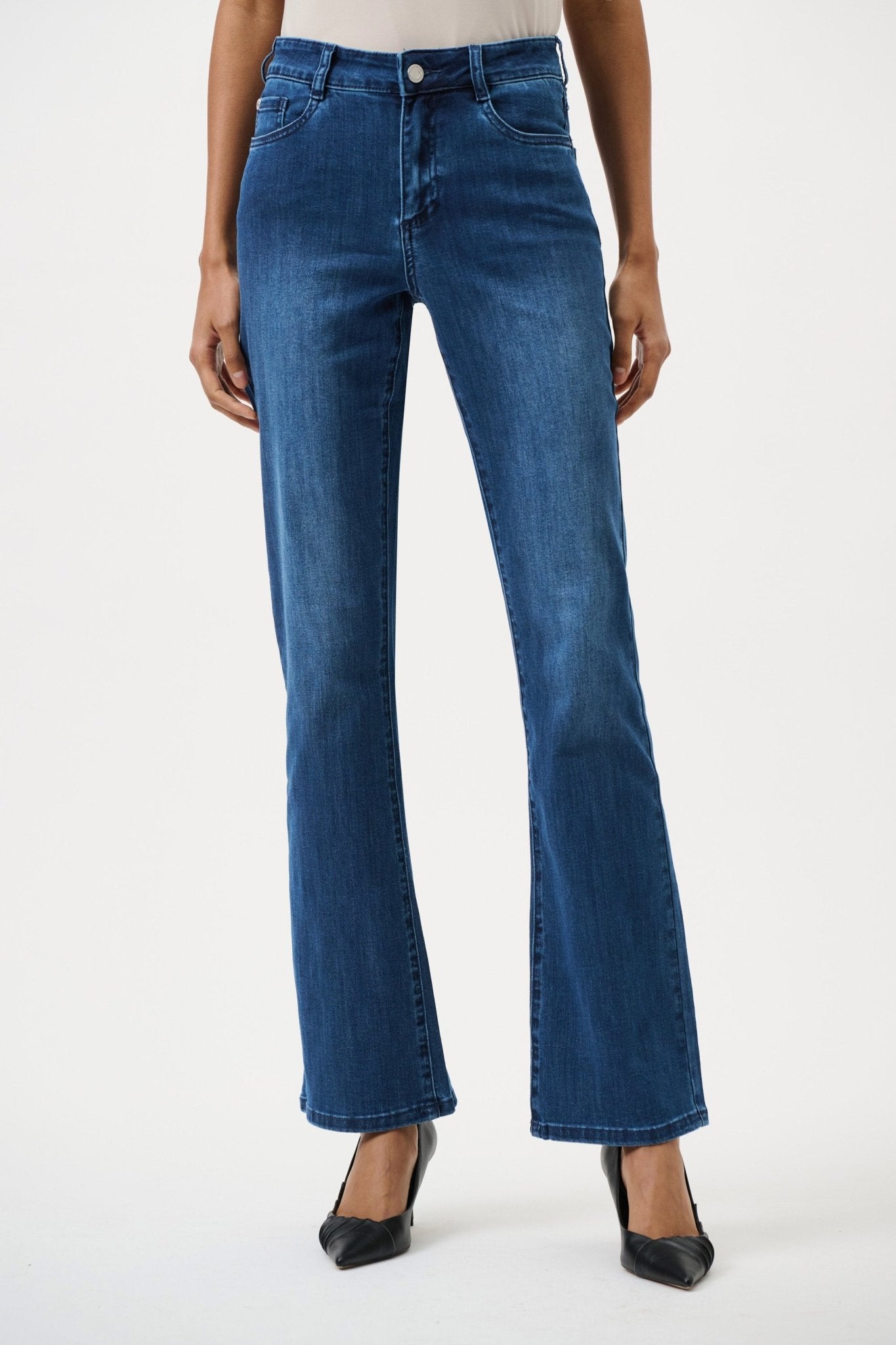 Brooke Medium Denim Boot Cut JeanDenimPosh Boutique