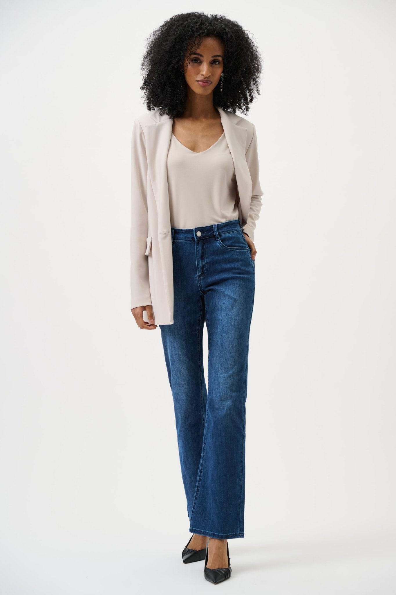 Brooke Medium Denim Boot Cut JeanDenimPosh Boutique