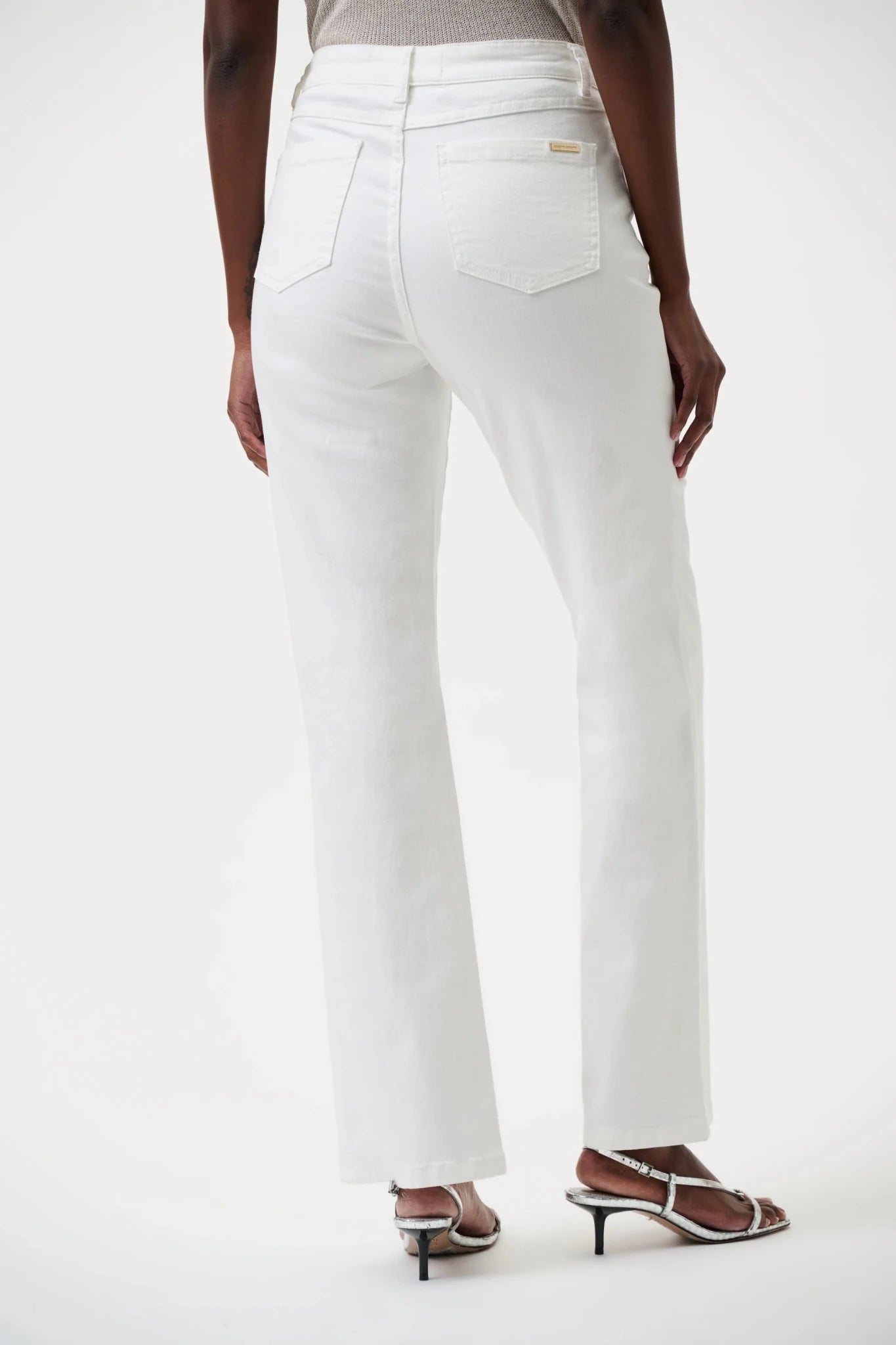 Brooke White Denim Boot Cut JeanDenimPosh Boutique