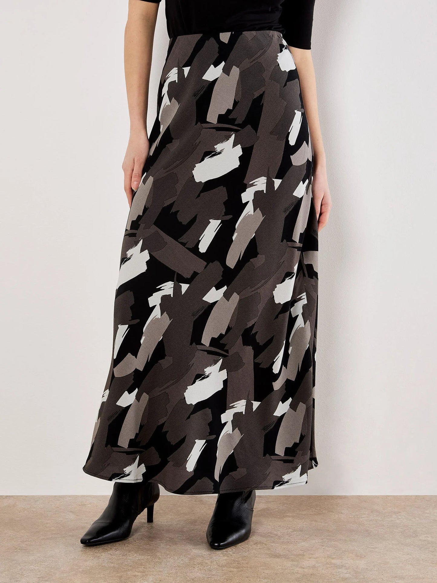 Brushstroke SkirtPosh Boutique