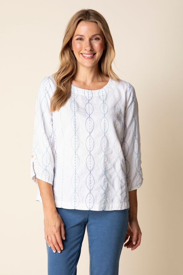 Button Back PulloverTopsPosh Boutique