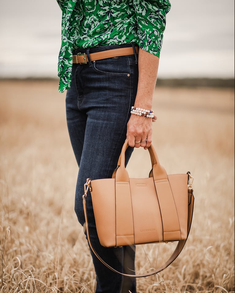 Camel Baby Windsor BagPosh Boutique