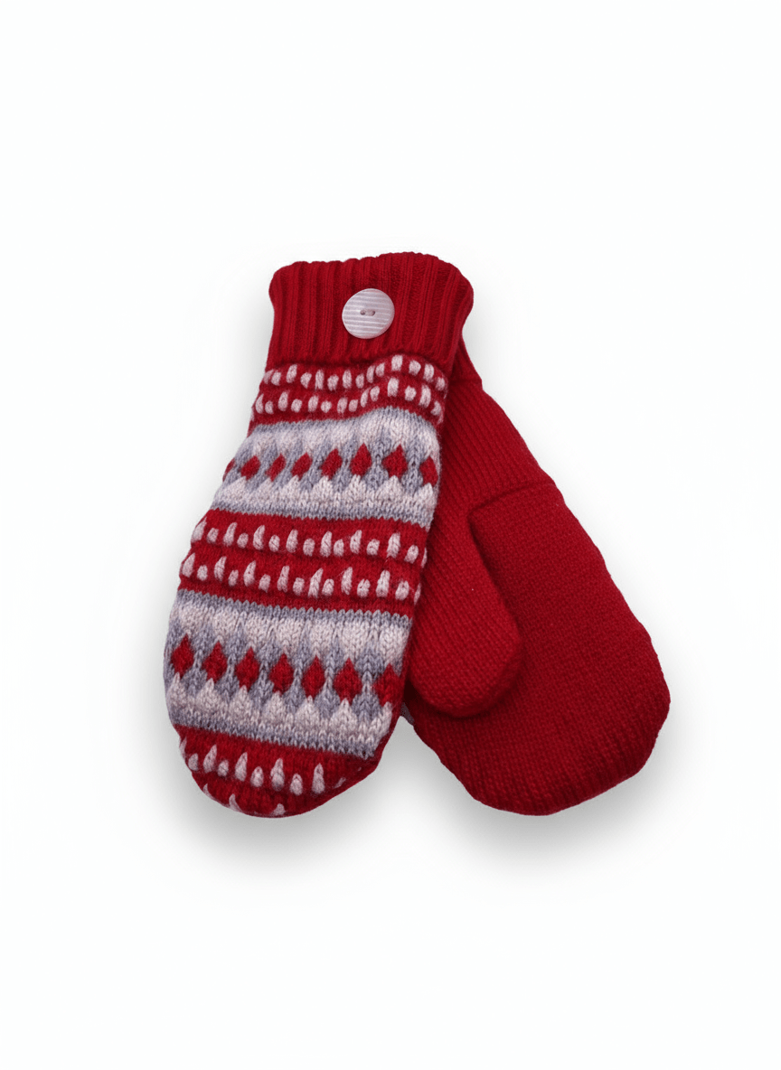 Candy Cane MittensPosh Boutique