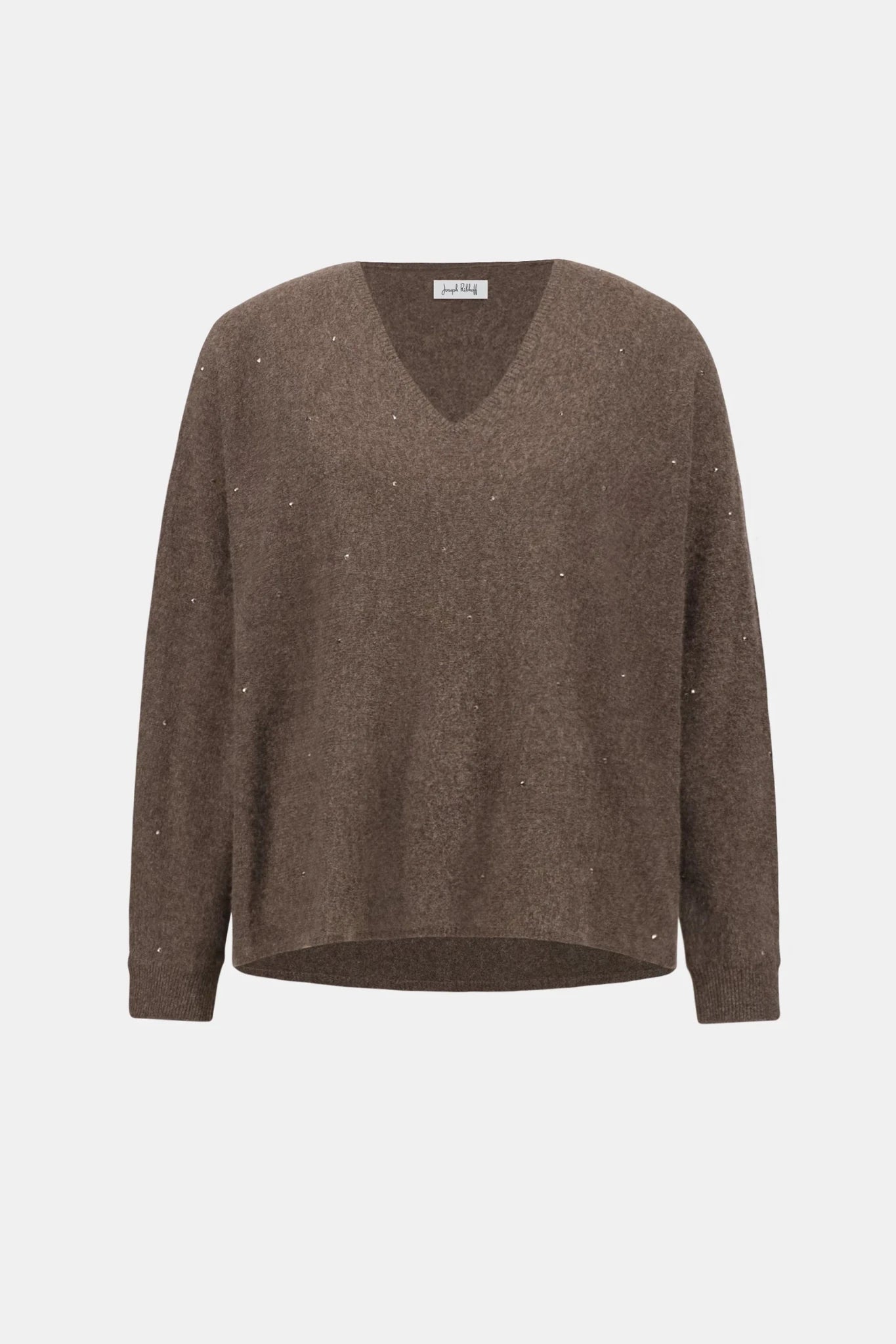 Cashmere Sweater With Rhinestone DetailSweatersPosh Boutique