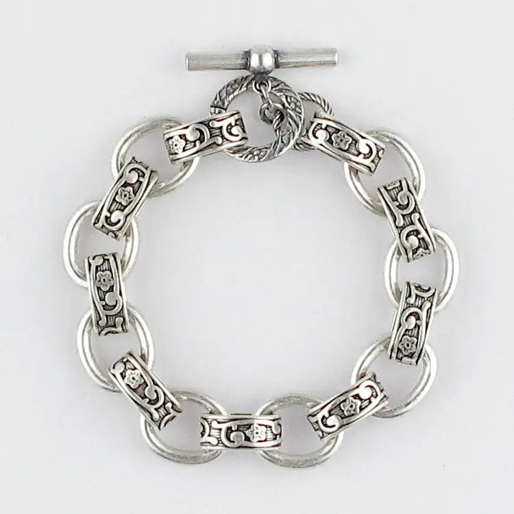 The Baroque Silver Bracelet