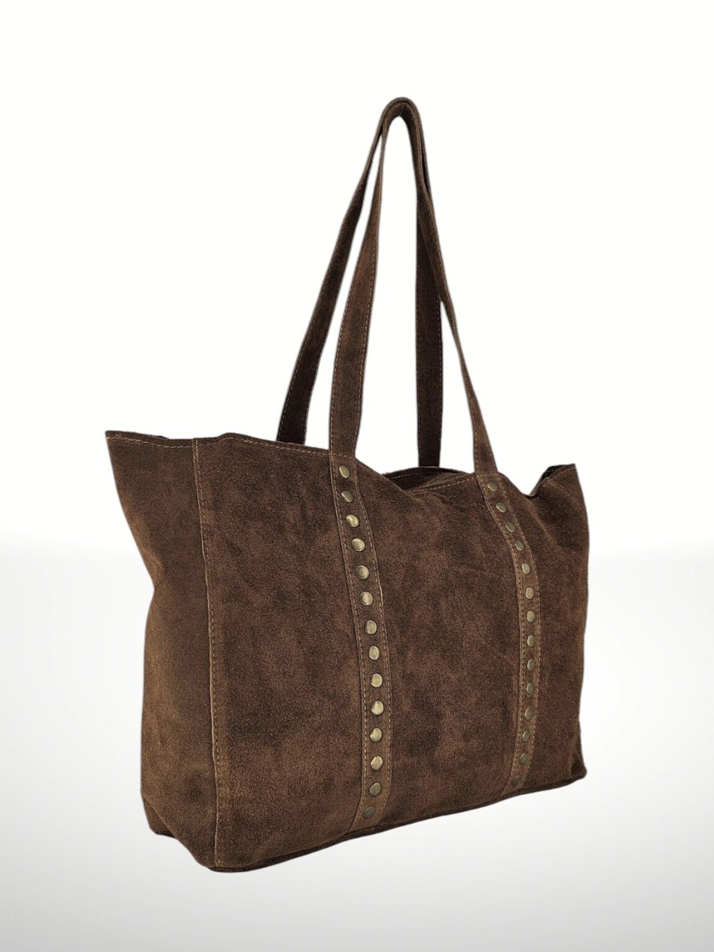 Celina Suede Leather ToteHandbagsPosh Boutique