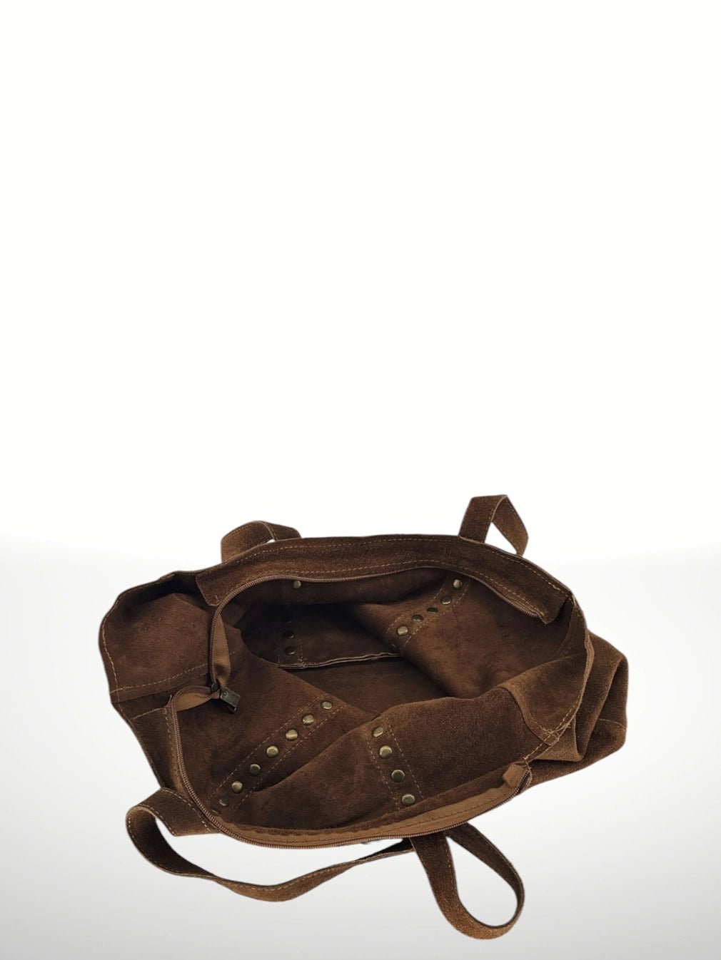 Celina Suede Leather ToteHandbagsPosh Boutique