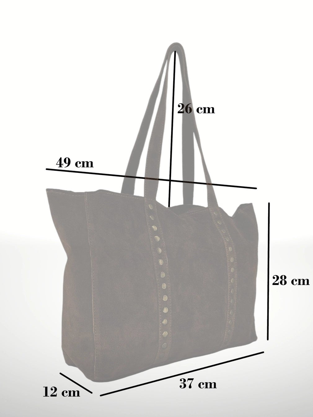 Celina Suede Leather ToteHandbagsPosh Boutique