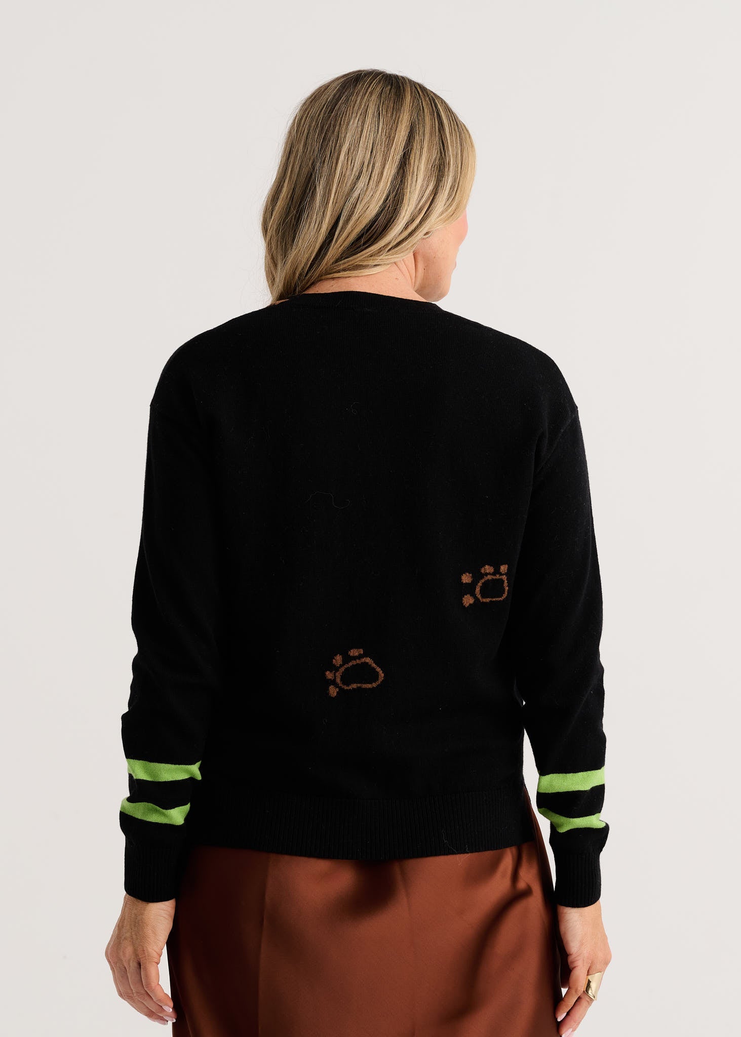 Cheeky Black Cat SweaterSweatersPosh Boutique
