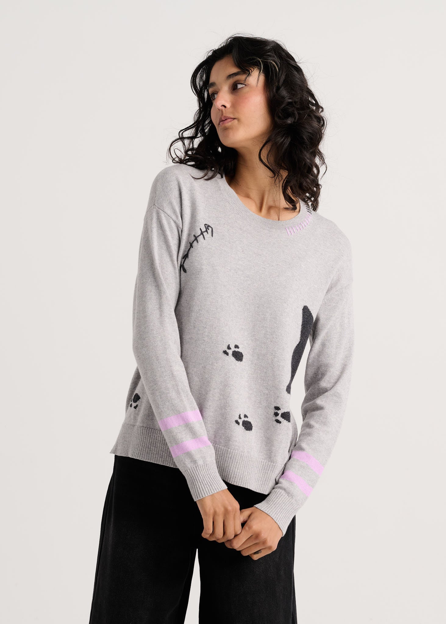 Cheeky Cat SweaterSweatersPosh Boutique