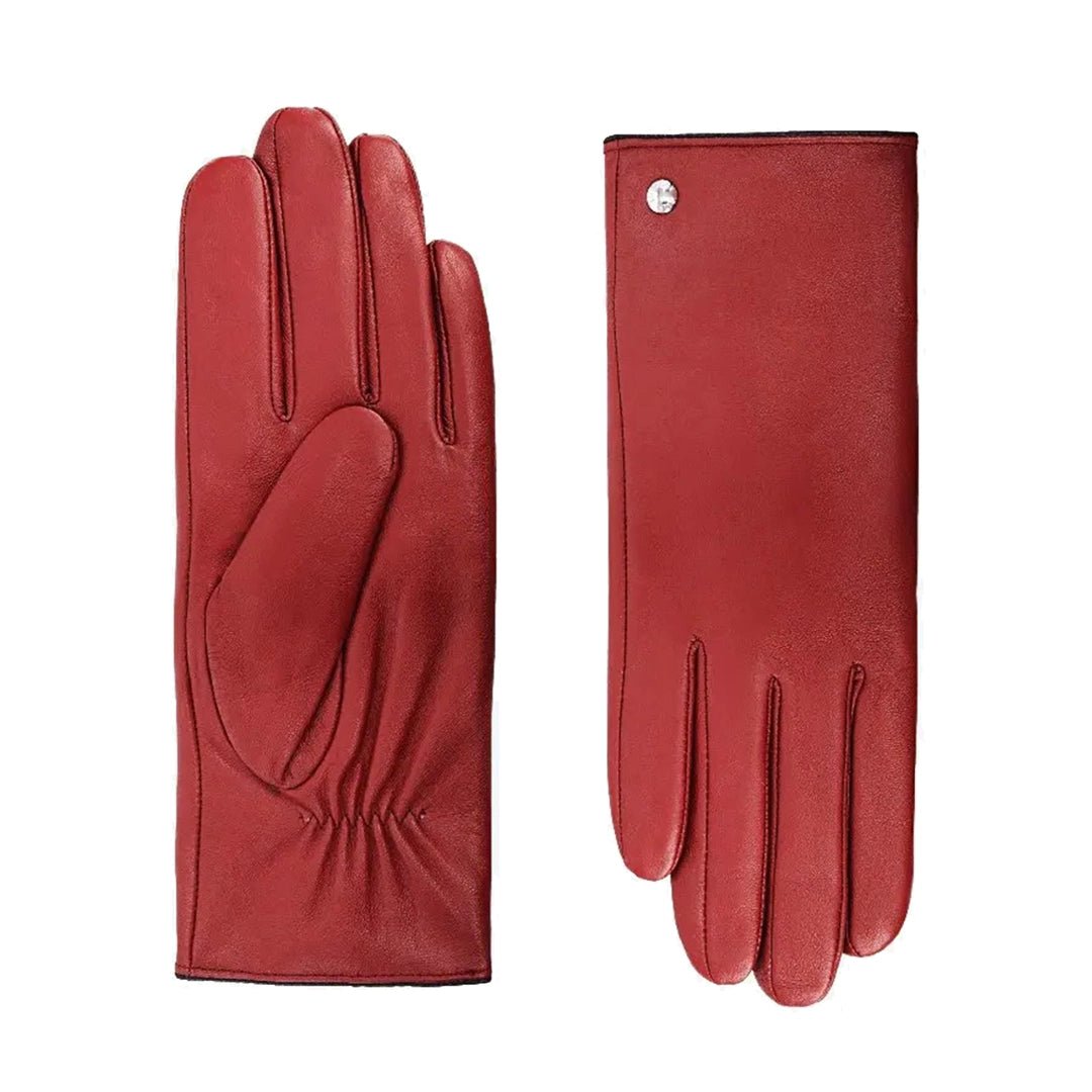 Cherry Leather GlovesPosh Boutique