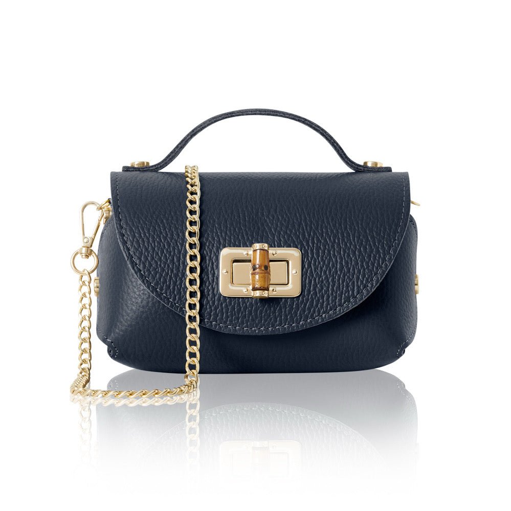 Chic Mini Leather CrossbodyHandbagsPosh Boutique