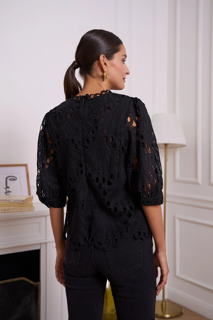 Choklate Alaia Lace BlouseTopsPosh Boutique