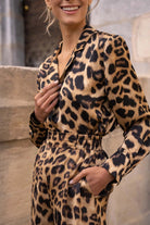 Choklate Paris Leopard Satin ShirtTopsPosh Boutique