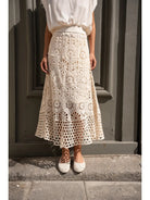 Choklate Paris Openwork Crochet SkirtSkirtsPosh Boutique