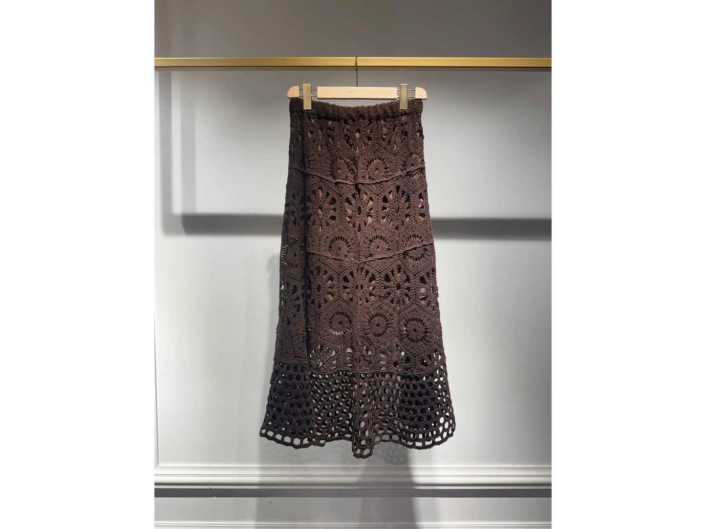 Choklate Paris Openwork Crochet SkirtSkirtsPosh Boutique