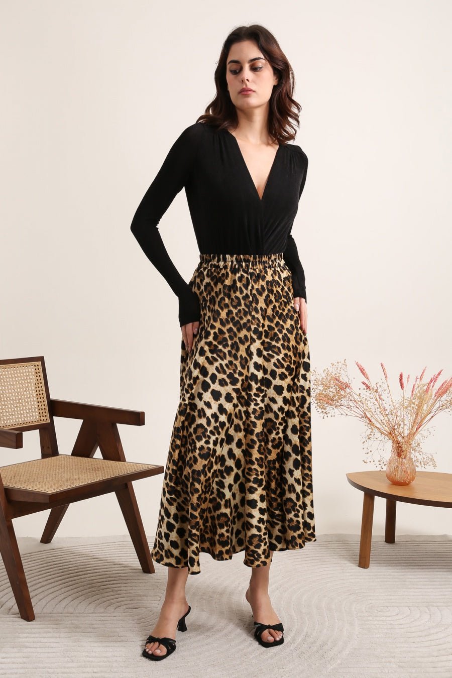 Choklate Paris Valentine Leopard SkirtSkirtsPosh Boutique