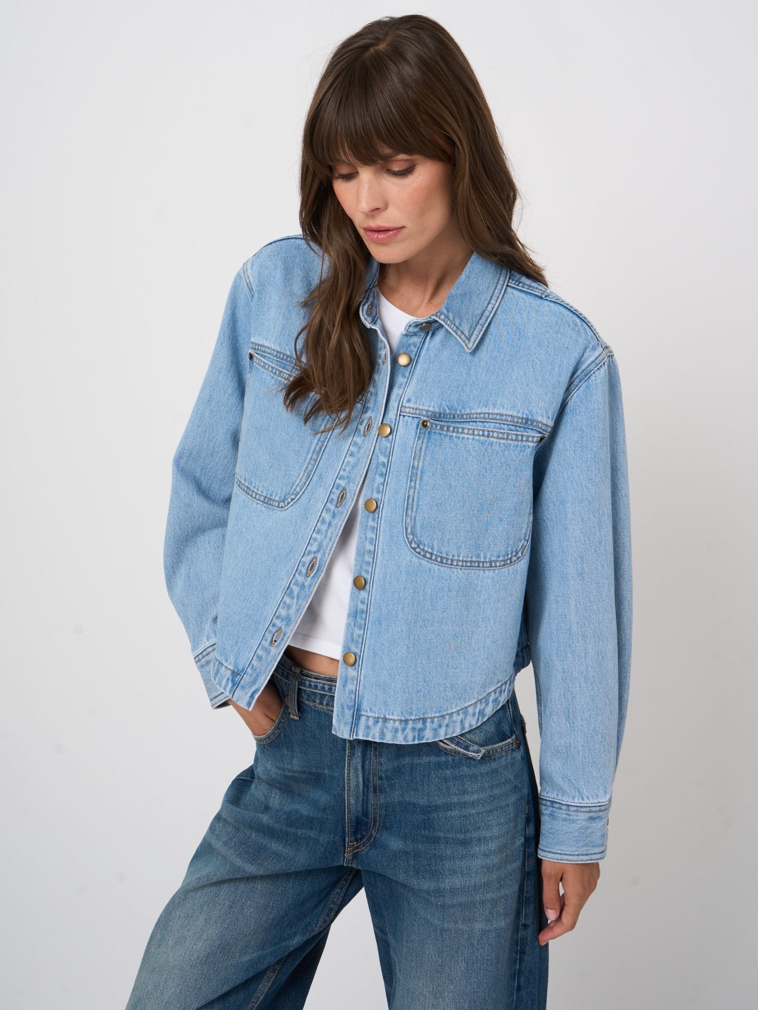Clementine Denim JacketJacketsPosh Boutique
