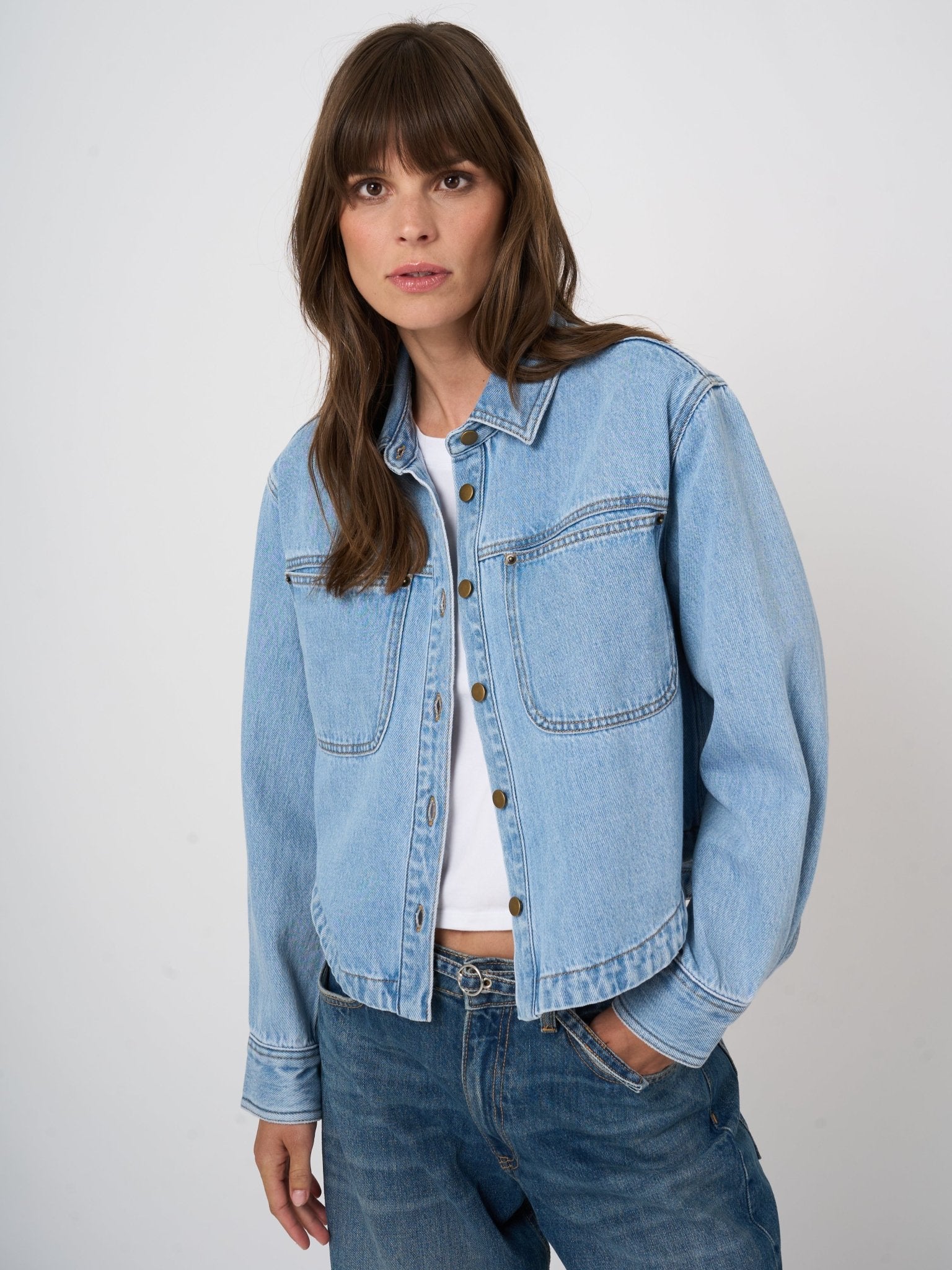 Clementine Denim JacketJacketsPosh Boutique