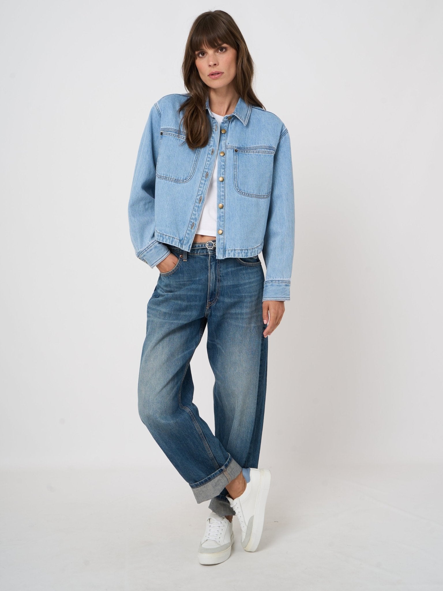 Clementine Denim JacketJacketsPosh Boutique
