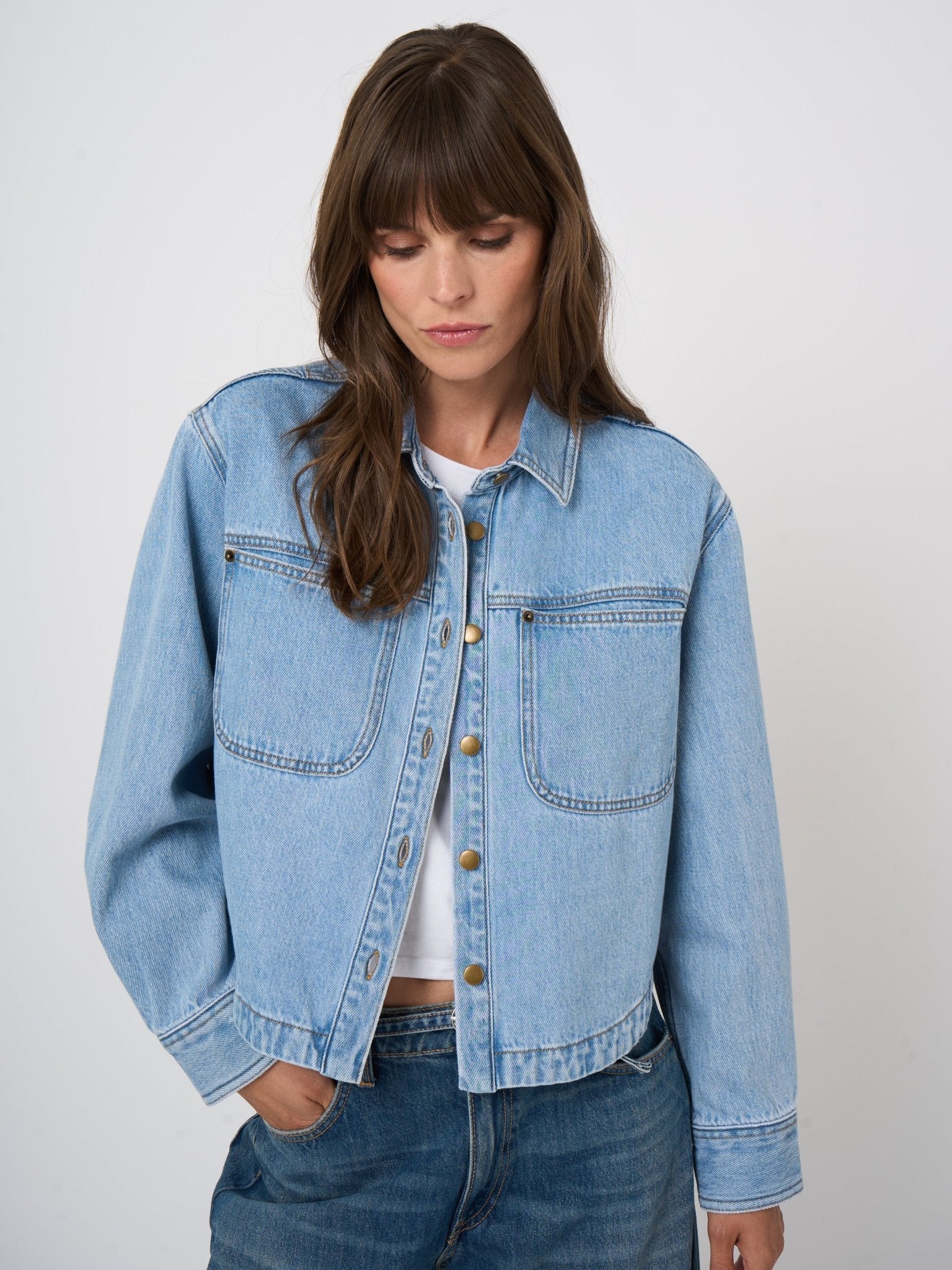 Clementine Denim JacketJacketsPosh Boutique