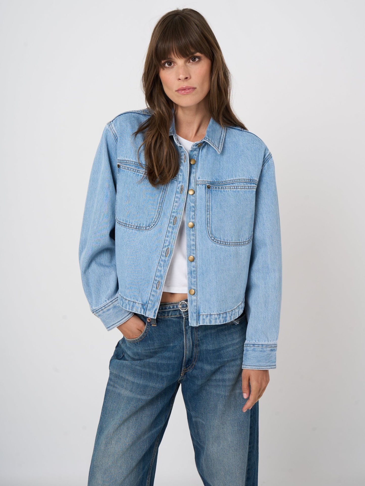 Clementine Denim JacketJacketsPosh Boutique