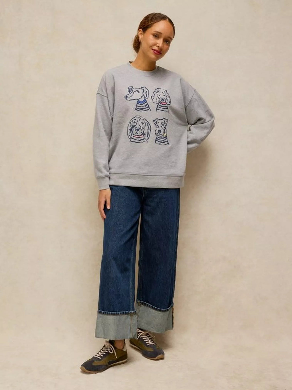 Cleo Graphic SweaterPosh Boutique