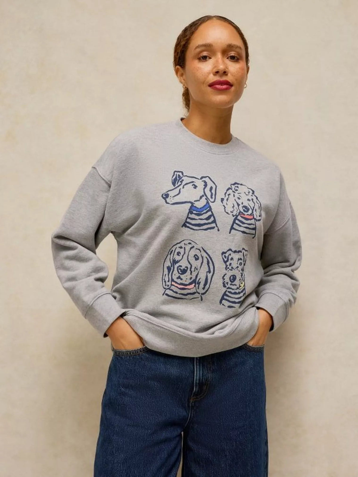 Cleo Graphic SweaterPosh Boutique