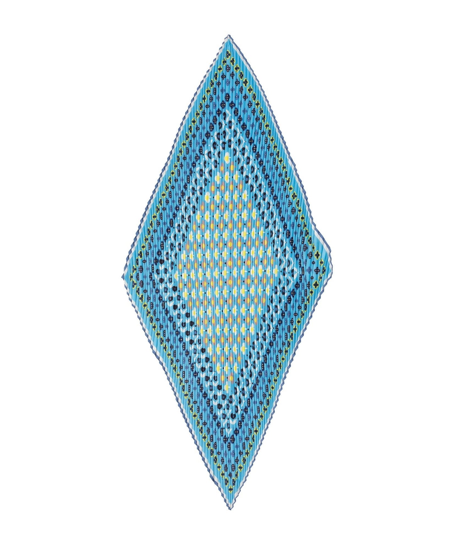 Clover Pleated Diamond ScarfPosh Boutique