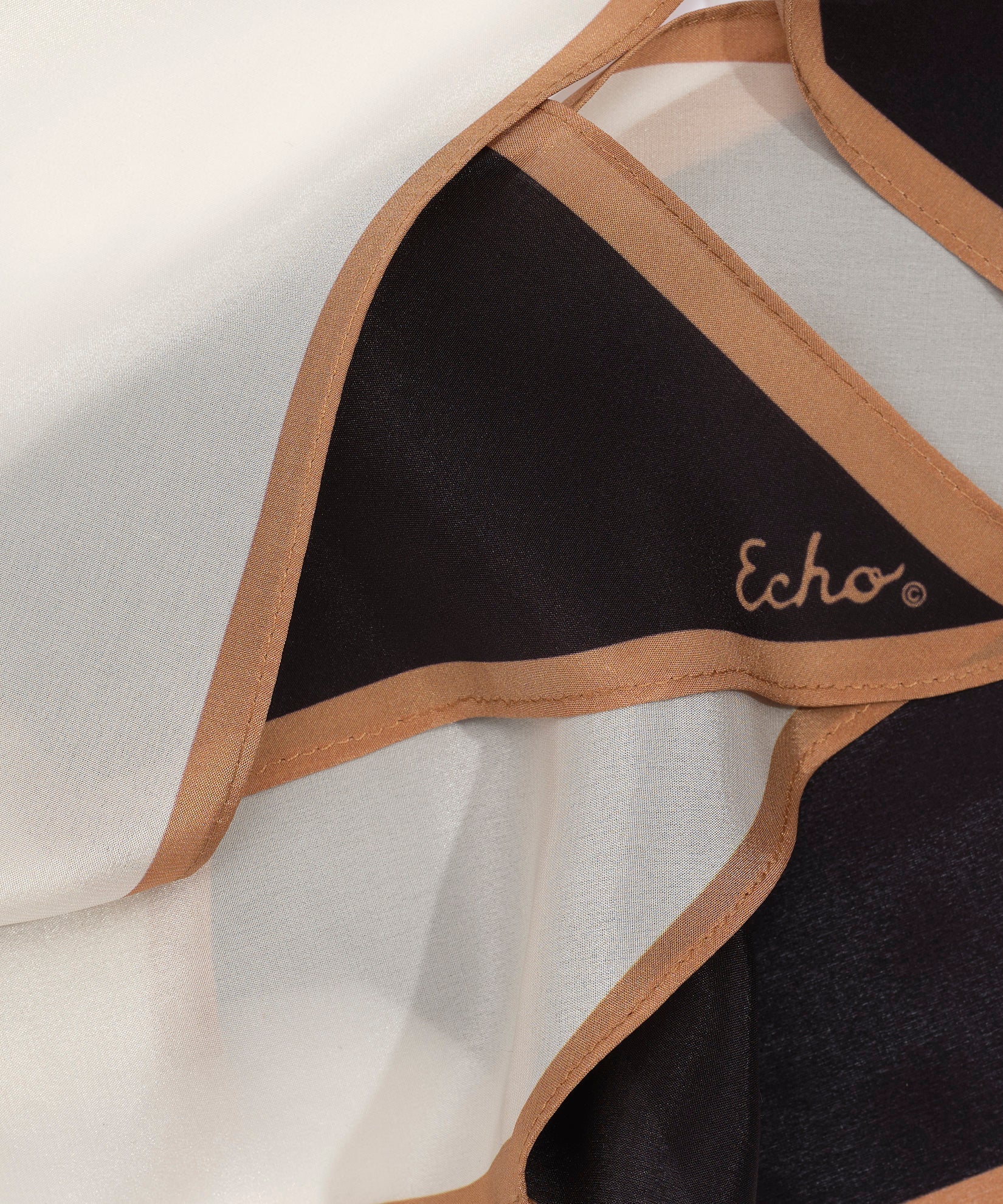 Colourblock Bias Silk ScarfScarvesPosh Boutique