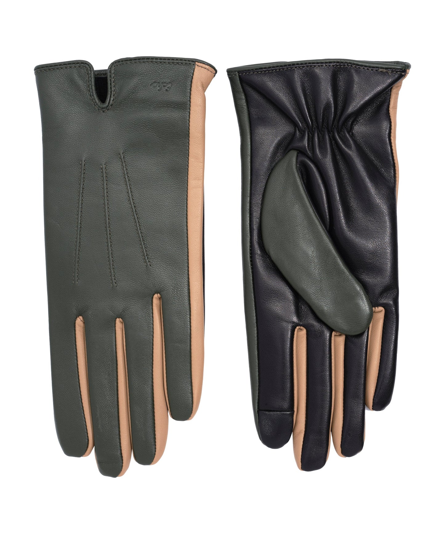 Colourblock Leather GlovesGloves & MittensPosh Boutique