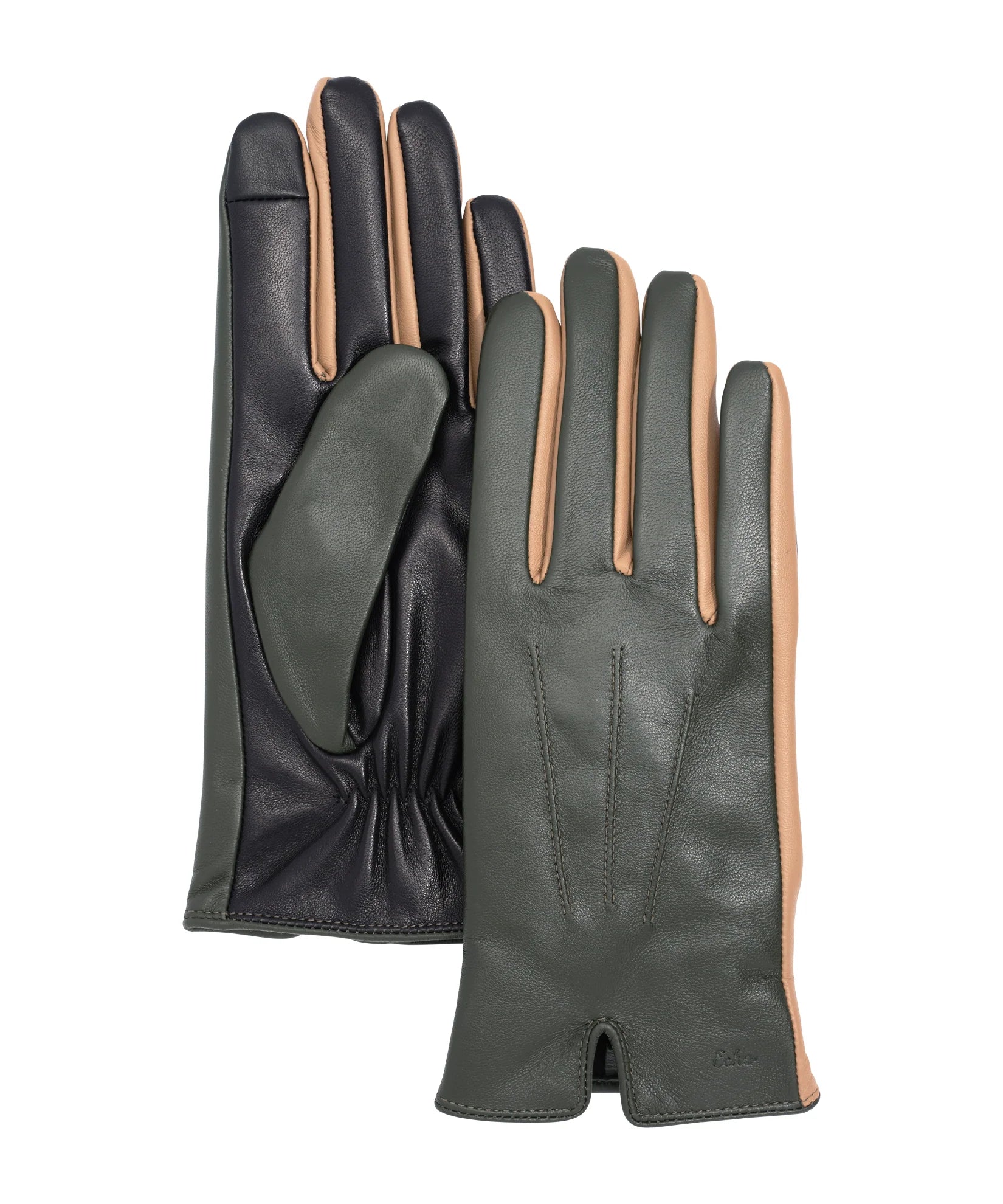 Colourblock Leather GlovesGloves & MittensPosh Boutique