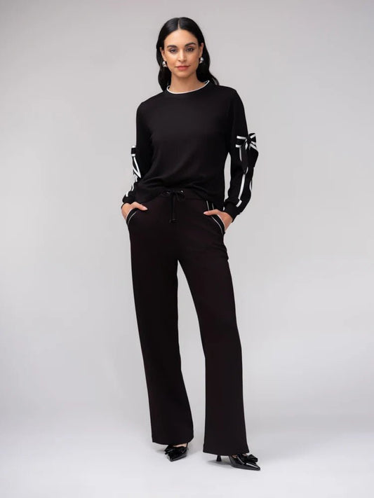 Contrast Trim PantBottomsPosh Boutique