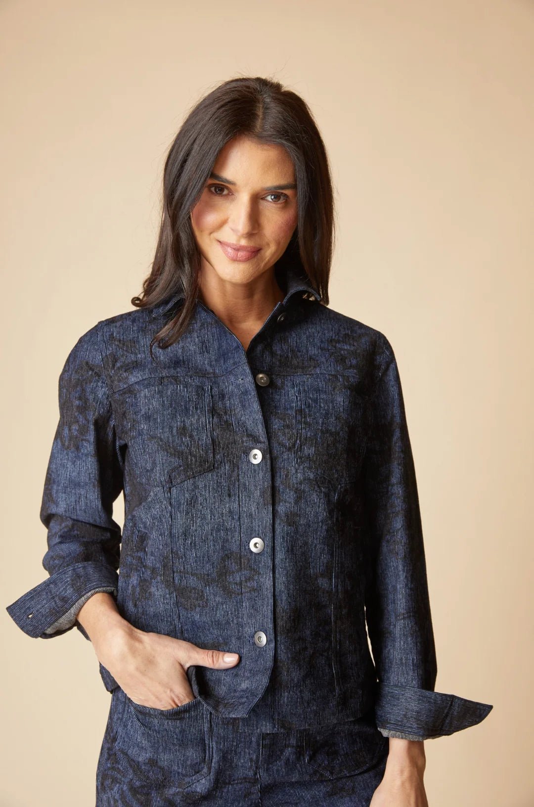 Cord Boyfriend JacketJacketsPosh Boutique