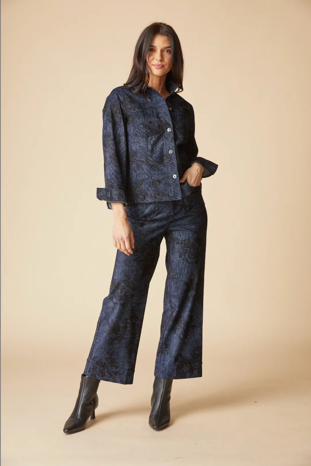 Cord Boyfriend JacketJacketsPosh Boutique