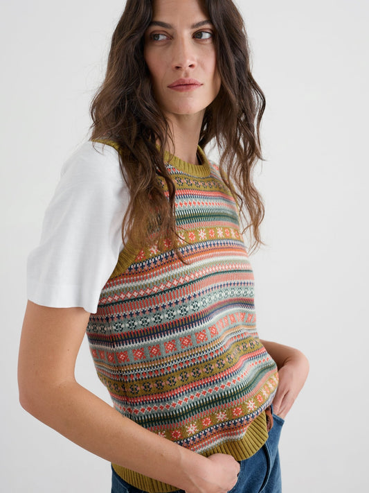 Cottage Knit VestSweatersPosh Boutique