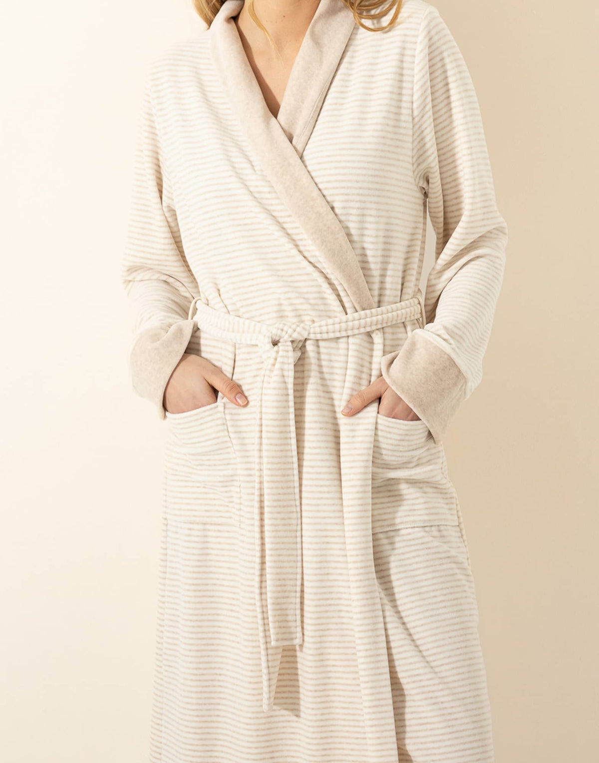Striped Peignoir