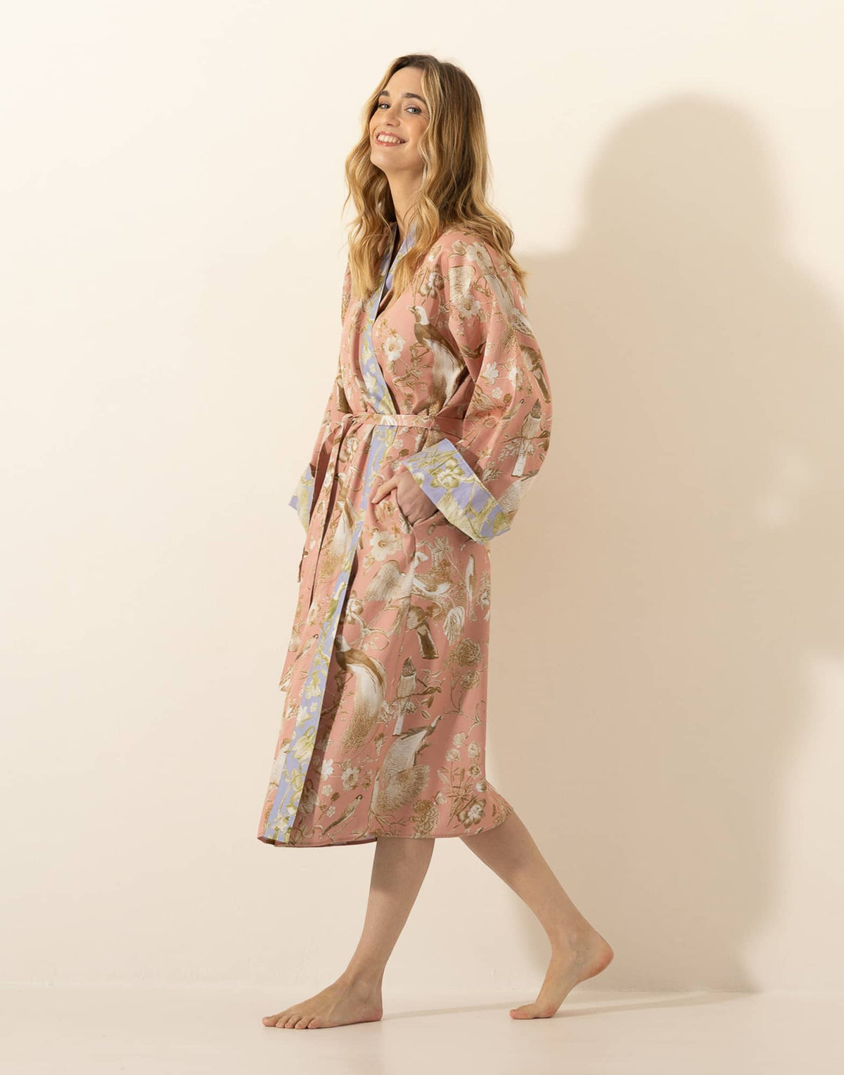 Cotton Lounge KimonoSleepwearPosh Boutique