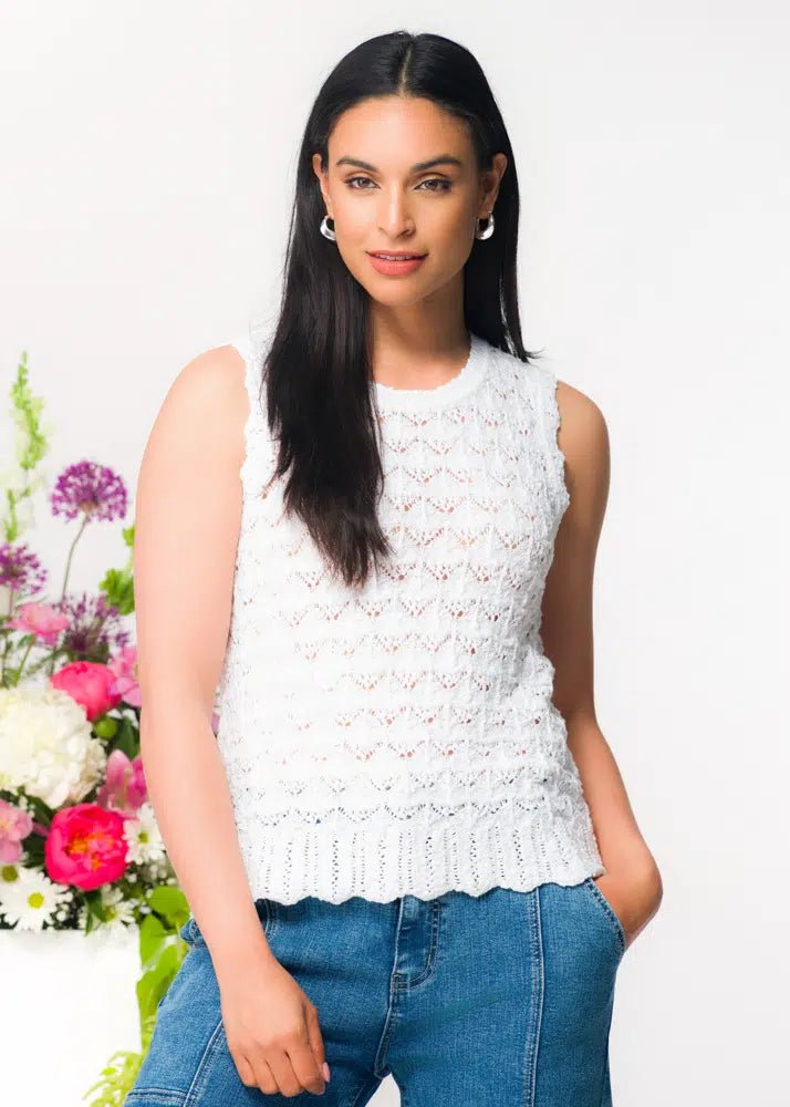 Crochet VestPosh Boutique