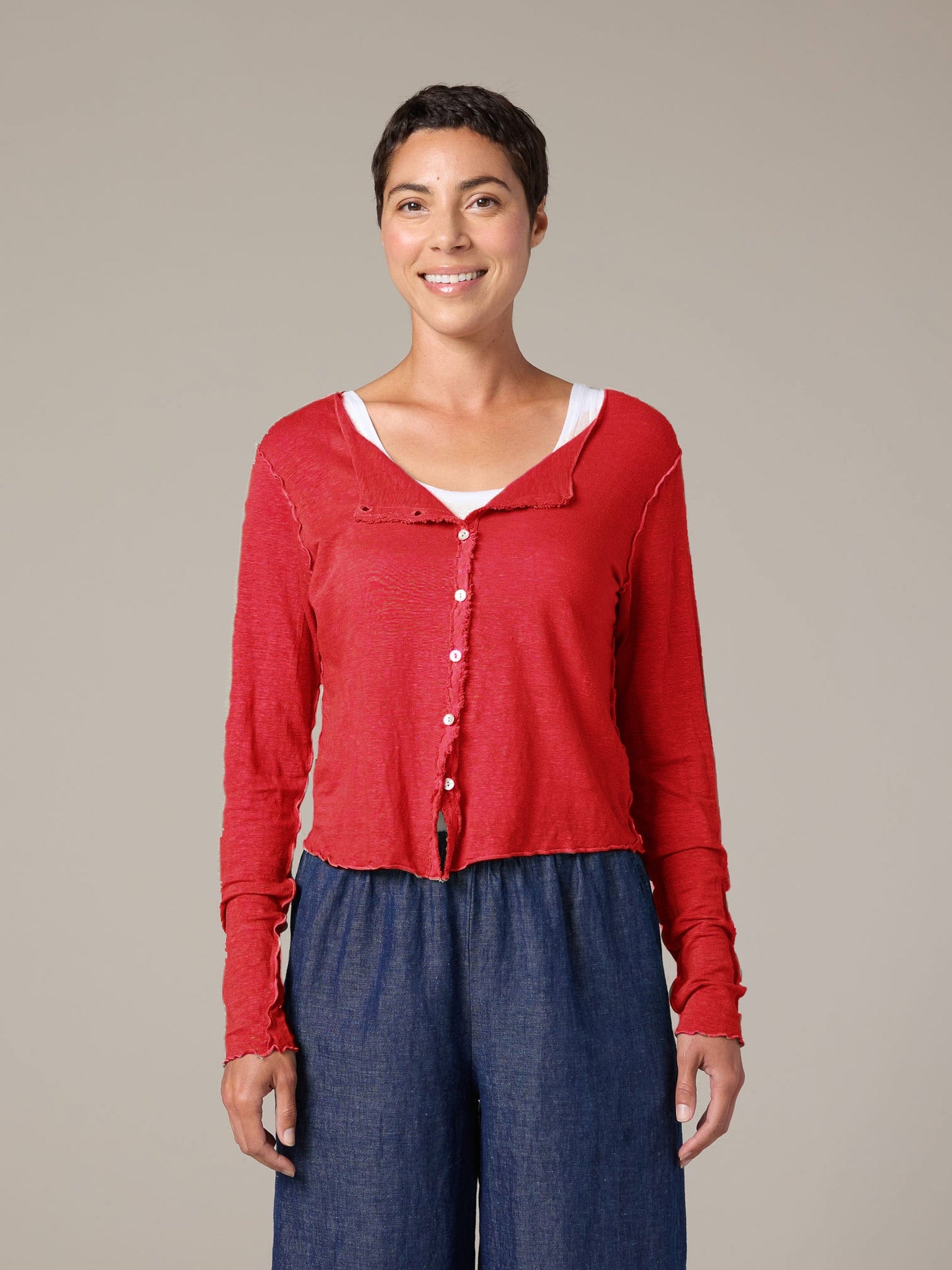 Crop CardiganSweatersPosh Boutique