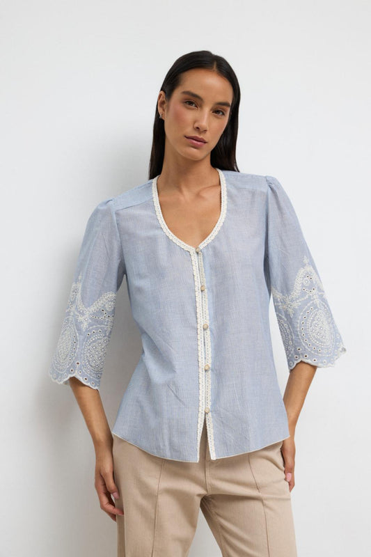 Daria BlousePosh Boutique