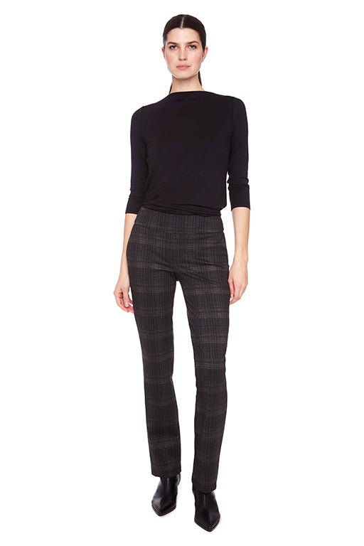 Dark Plaid PantBottomsPosh Boutique