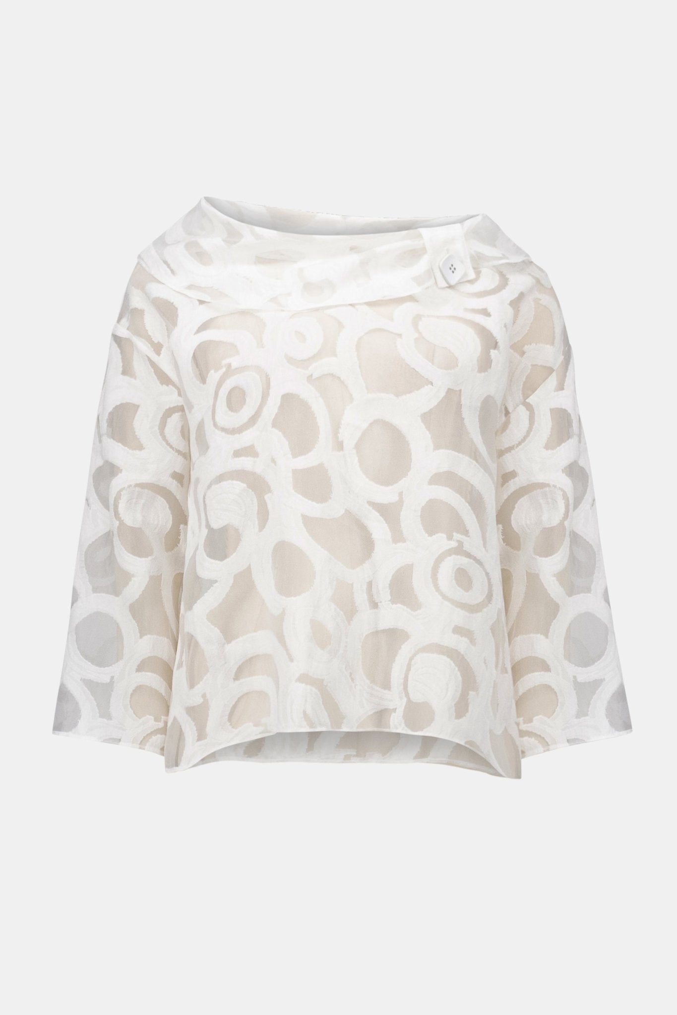 Delicate Cowl Neck TopPosh Boutique