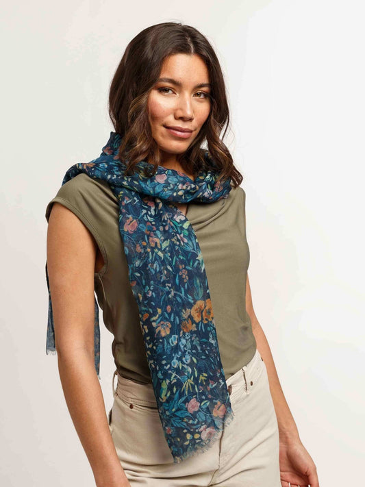 Delicate Flowers ScarfScarvesPosh Boutique