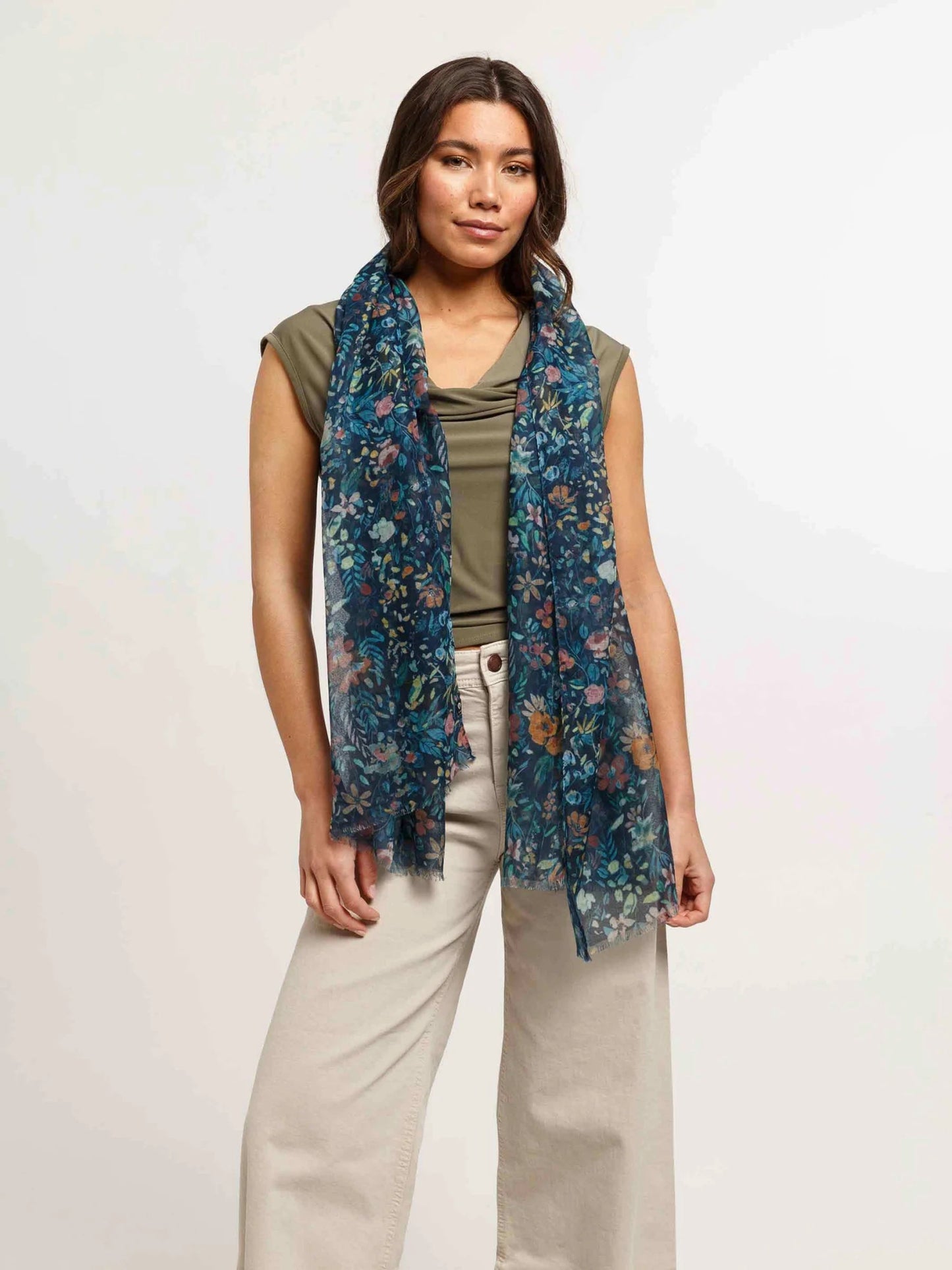 Delicate Flowers ScarfScarvesPosh Boutique
