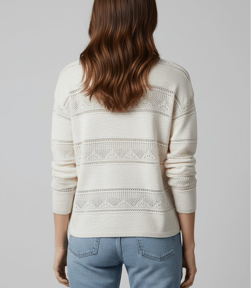 Delphine Crochet SweaterSweatersPosh Boutique