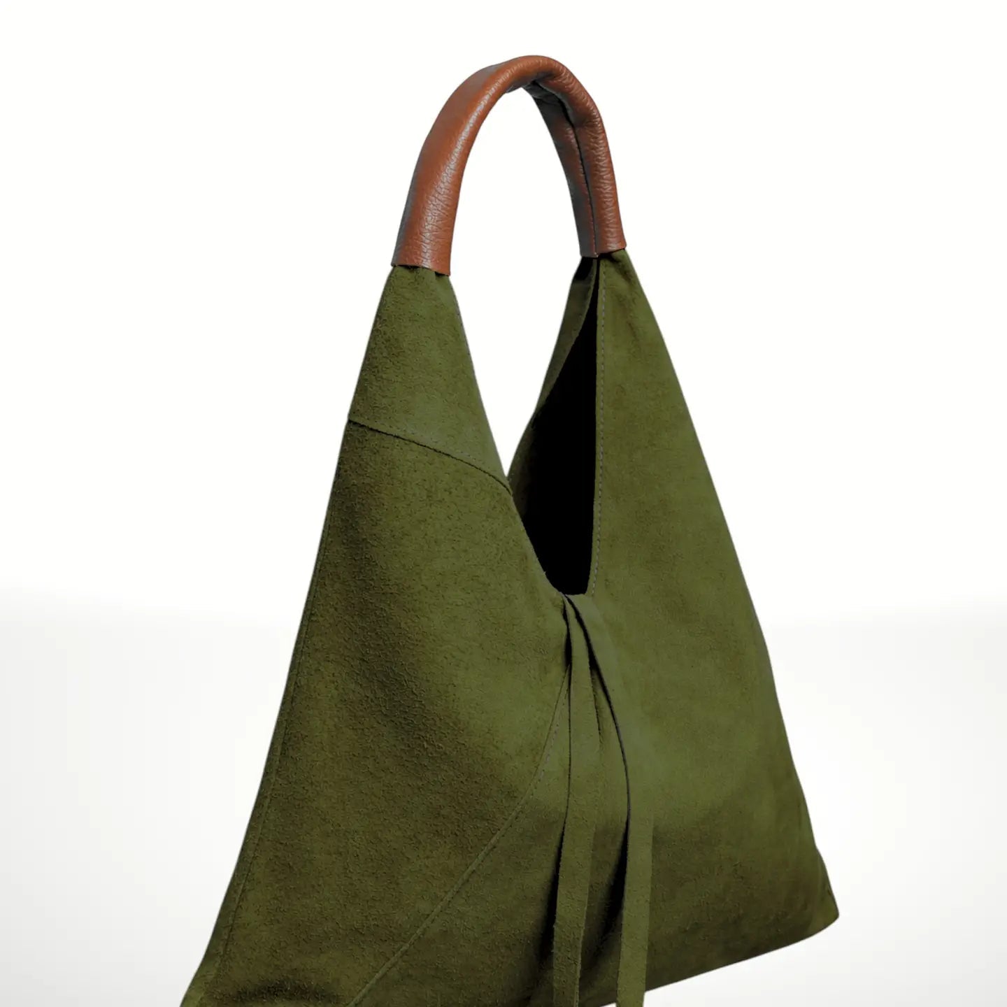 Dema Suede Leather BagHandbagsPosh Boutique