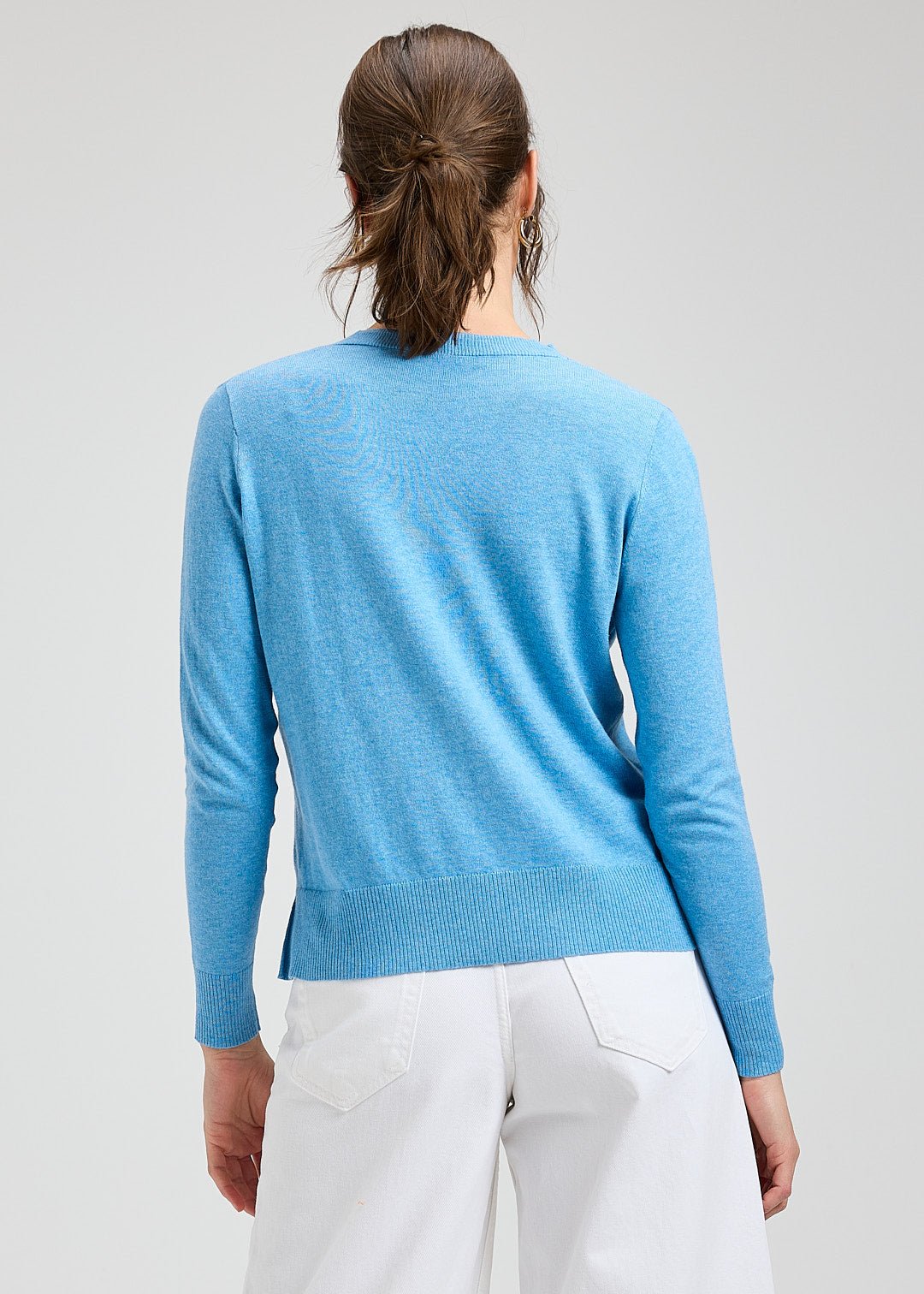 Diagonal Button SweaterSweatersPosh Boutique