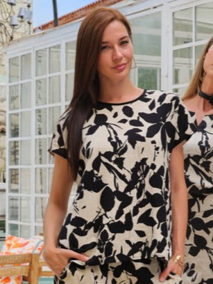 Dolcezza Garden in the Moonlight TopTopsPosh Boutique
