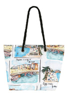 Dolcezza Le sable et la Mer Tote BagHandbagsPosh Boutique